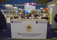 Another Serbian province with their pavilion to showcase regional goods.